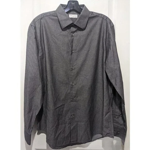 TIGER of Sweden | Men's Farrell Shirt in Grey Pattern - Picture 2 of 9